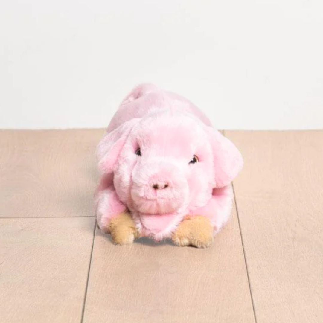 la-pelucherie-cochon-georges-peluche-moyen-40-cm-rose image 3