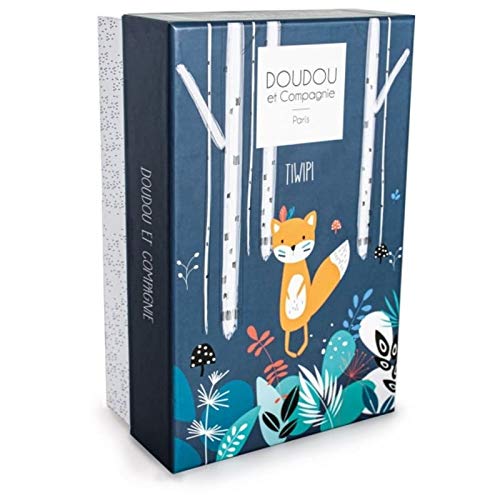 doudou-et-compagnie-tiwipi-renard-roux-doudou-30-cm-bo-te-cadeau image 3