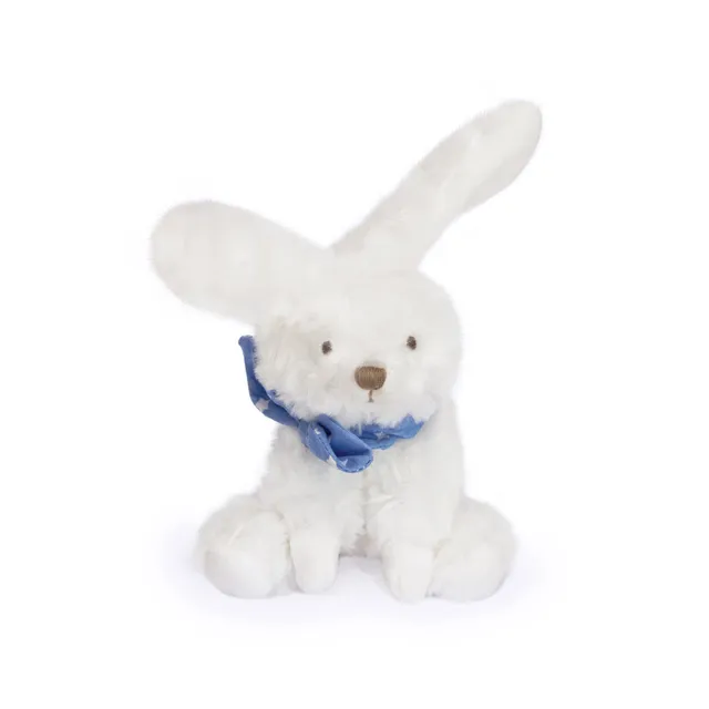 doudou-et-compagnie-les-doudous-lapin-blanc-chouchou-peluche image 1