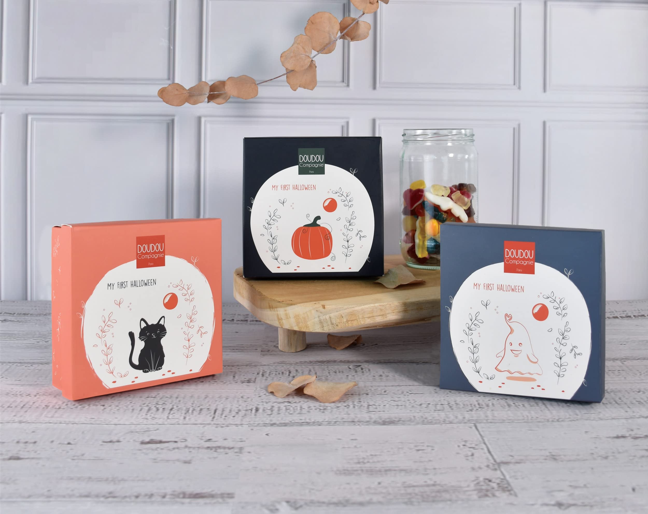 doudou-et-compagnie-chaussons-b-b-chat-noir-0-6-mois-dc3891 image 6