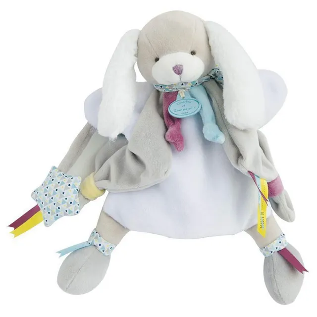 doudou-et-compagnie-marionnettes-toopi-chien-gris-28-cm-dc3082 image 1