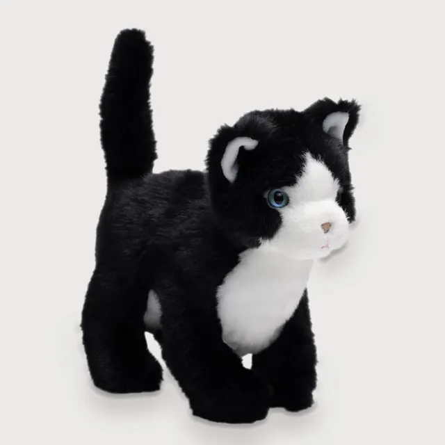 la-pelucherie-chats-chat-gustave-peluche-petit-26-cm-tigr image 1