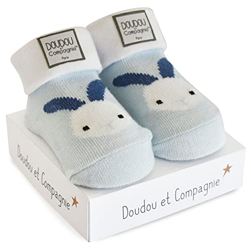doudou-et-compagnie-chaussons-b-b-chaussettes-bleues-naissance image 8