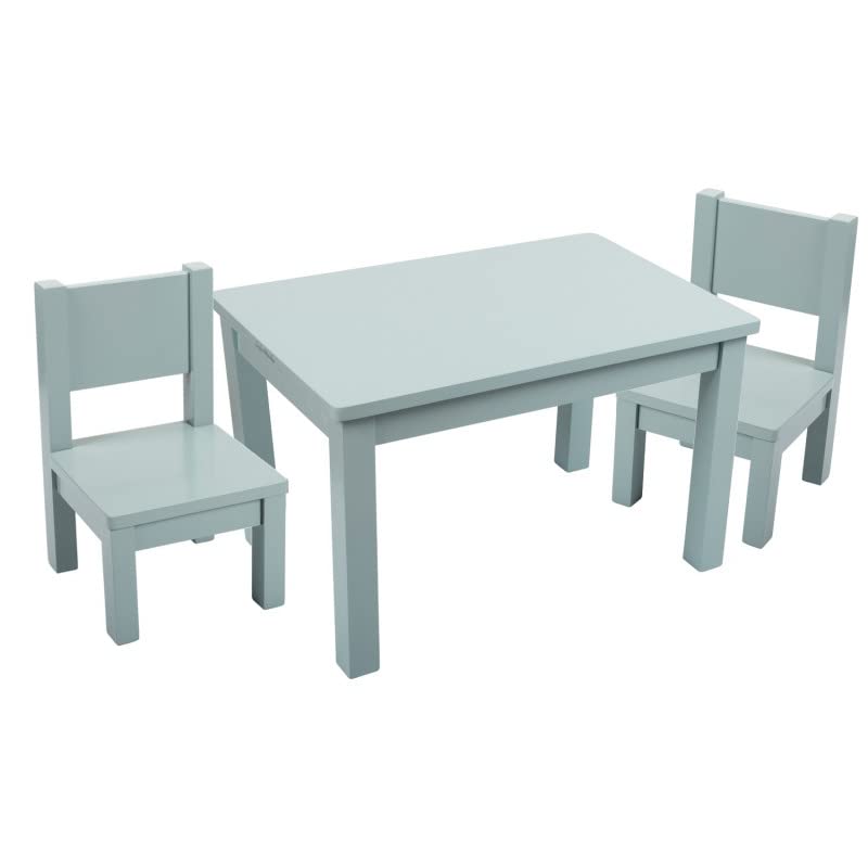 pioupiou-merveilles-ensemble-table-2-chaises-enfant-bleu-1-4-ans image 1
