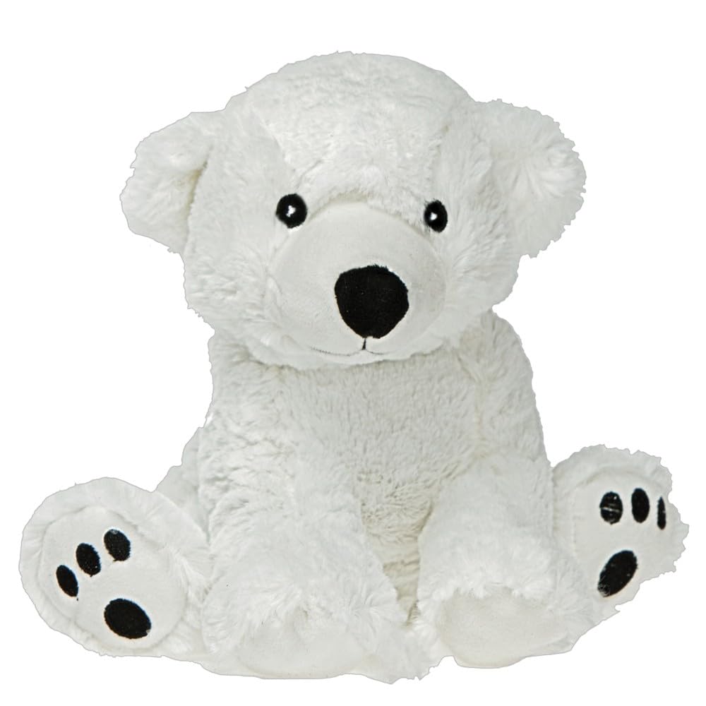pelucho-peluches-bouillottes-peluche-ours-polaire-bl-lavande image 1