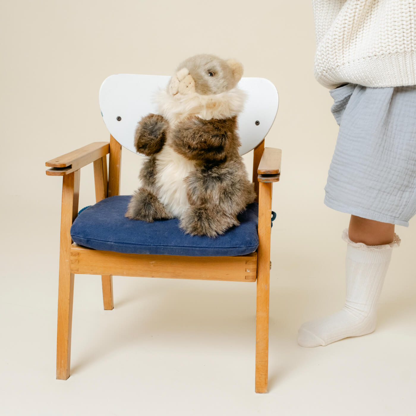 la-pelucherie-marmotte-julie-peluche-mini-24-cm-marron image 8