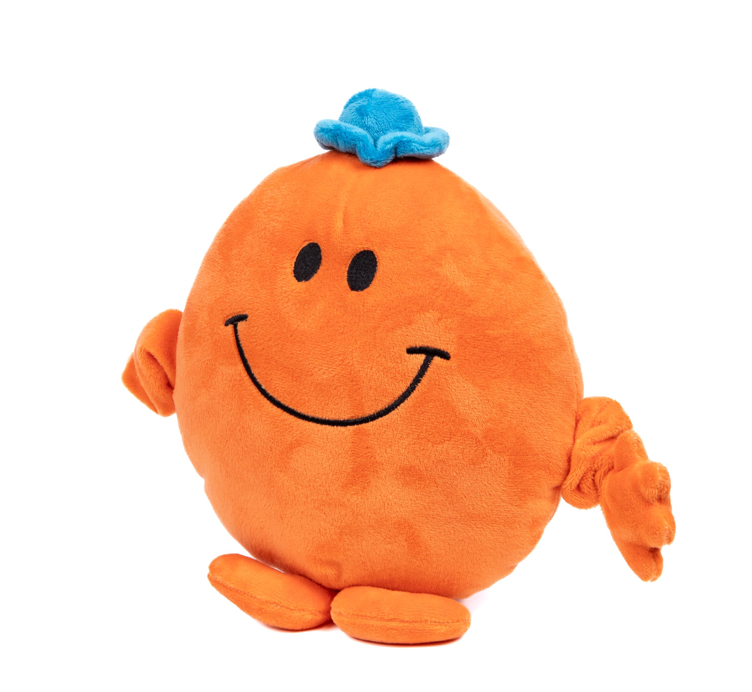 pioupiou-monsieur-madame-mr-chatouille-peluche-orange-25cm-16835 image 2