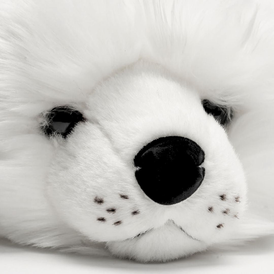 la-pelucherie-ars-ne-peluche-phoque-petit-30-cm-blanc image 3