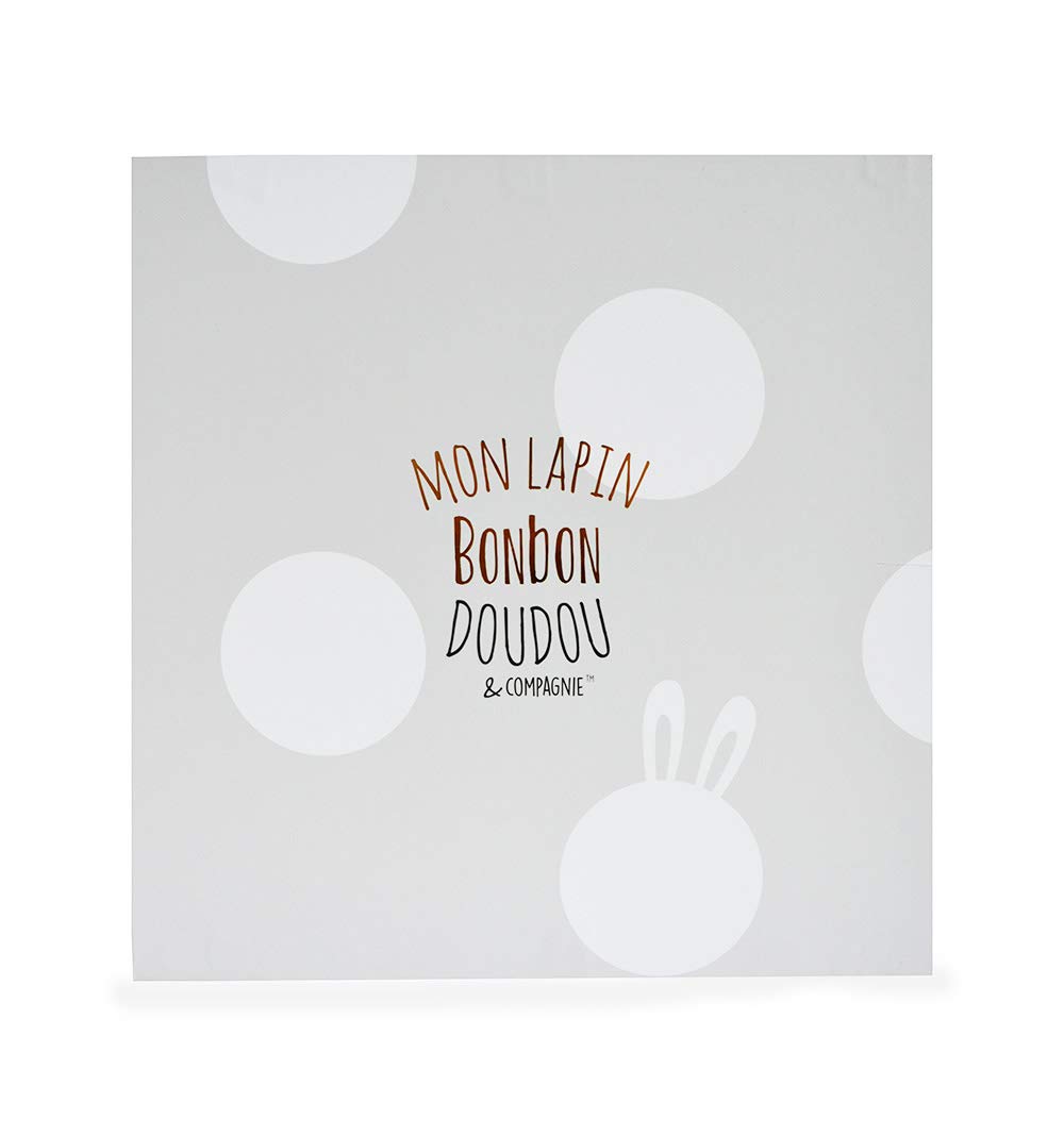 doudou-et-compagnie-lapin-bonbon-75-cm-doudou-lapin-taupe-1249 image 3