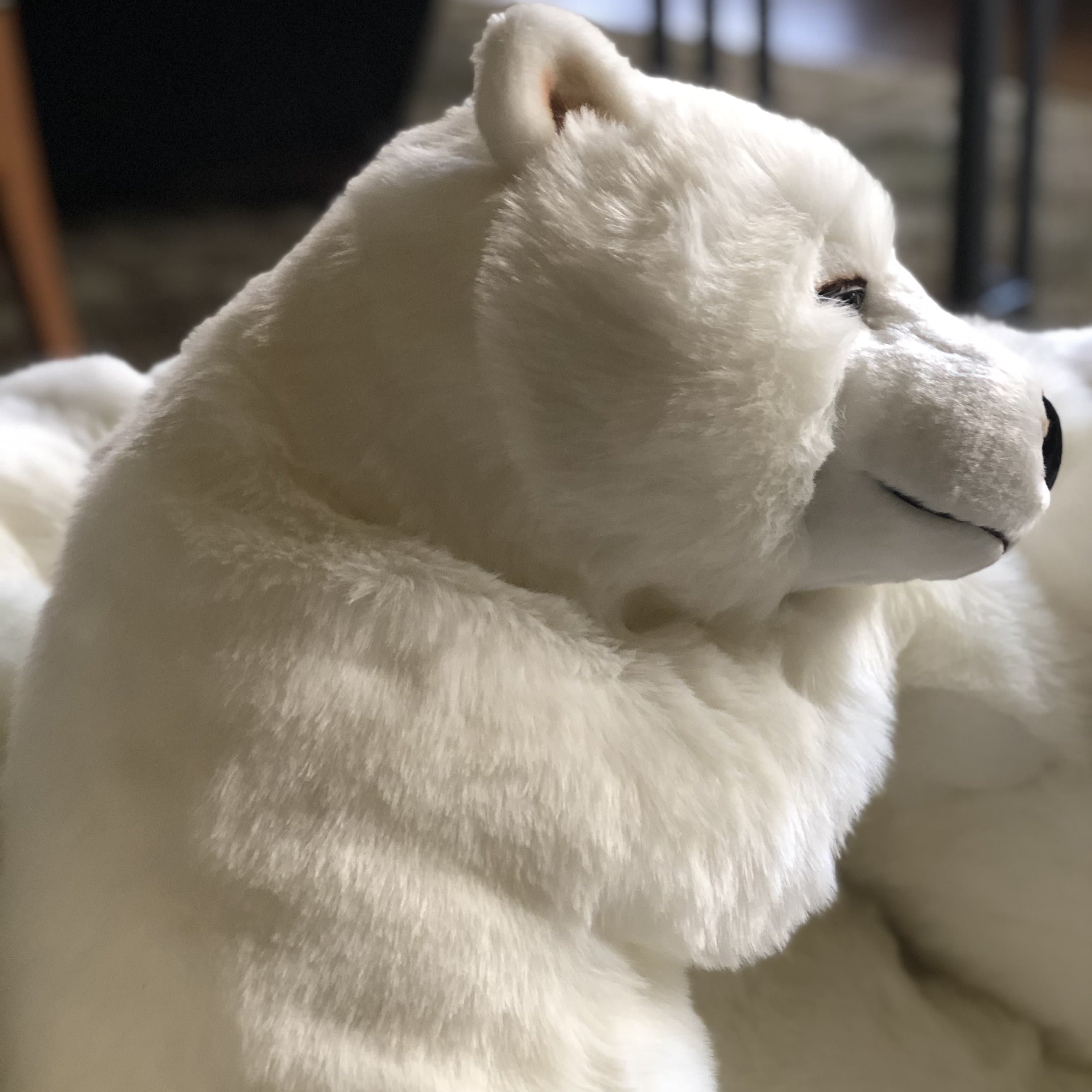 la-pelucherie-ours-lucien-peluche-moyen-65-cm-miel image 6