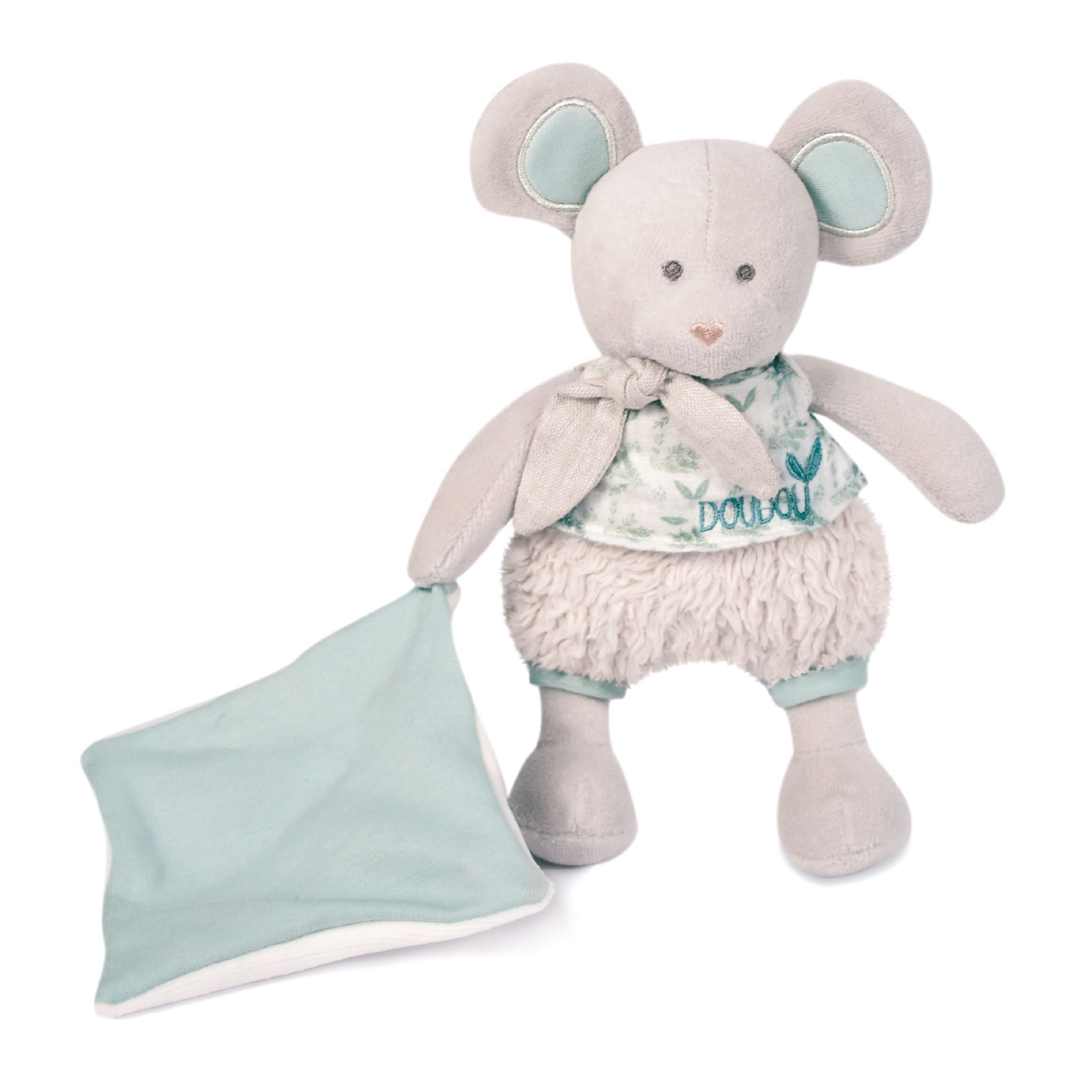 doudou-et-compagnie-les-botaniques-souris-doudou-coton-bio-22-cm image 2