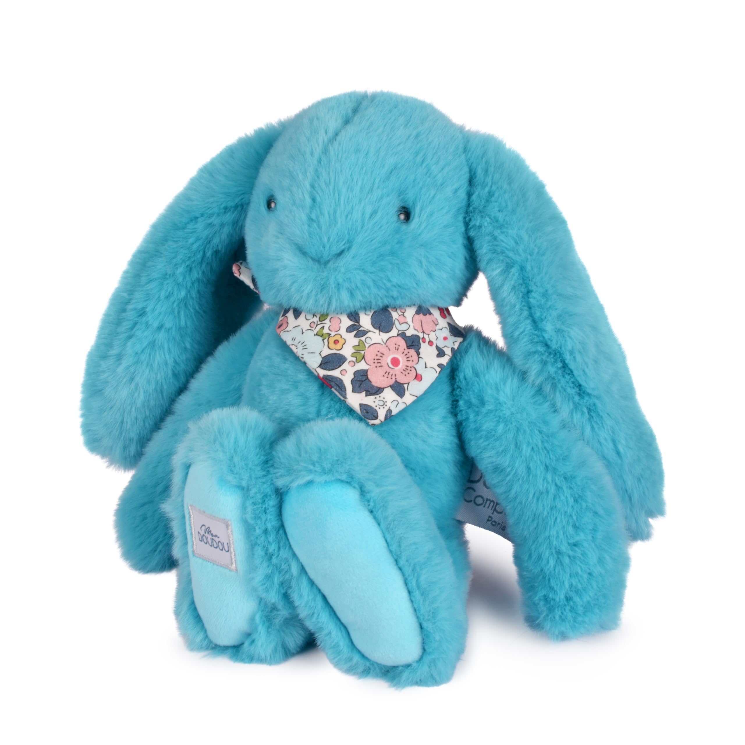 doudou-et-compagnie-fleurette-dc4705-doudou-lapin-prune-35-cm image 5