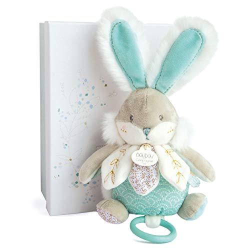 doudou-et-compagnie-lapin-de-sucre-peluche-musicale-17cm-amande image 6