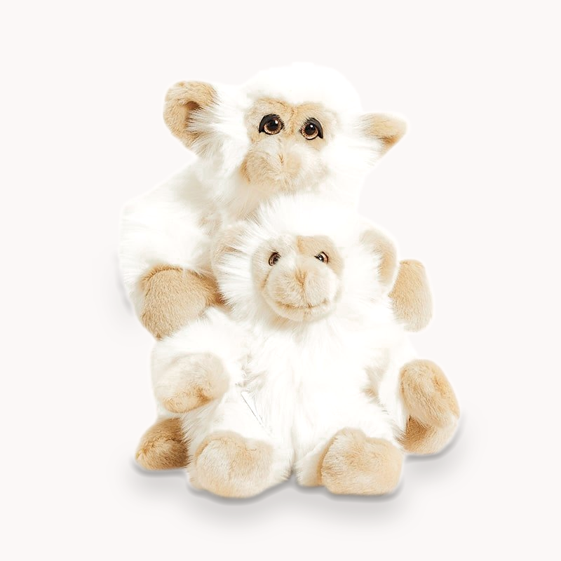 la-pelucherie-jungle-savane-singe-marcel-peluche-petit-35-cm-douce image 1