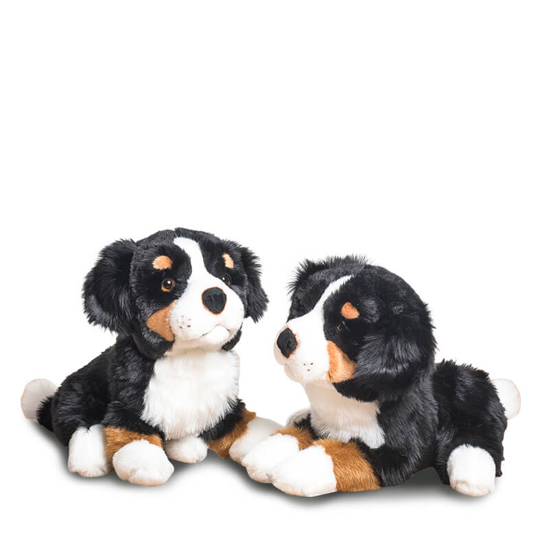 la-pelucherie-chiens-chien-ferdinand-peluche-petit-assis-28-cm image 3