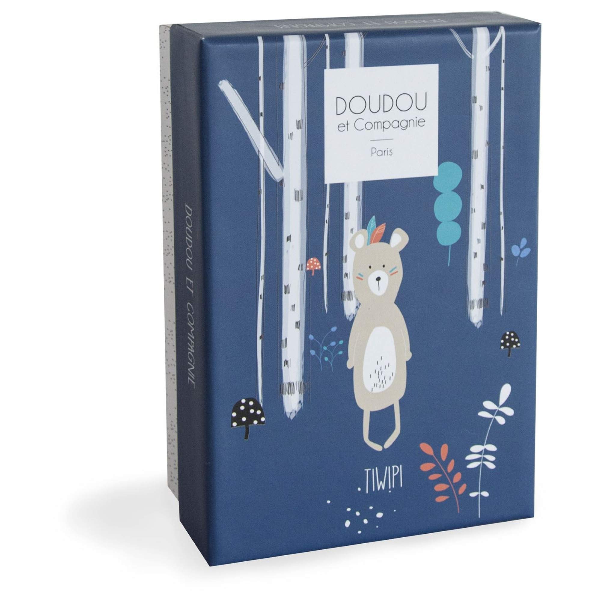 doudou-et-compagnie-tiwipi-dc3630-peluche-ours-marron-21-cm image 3