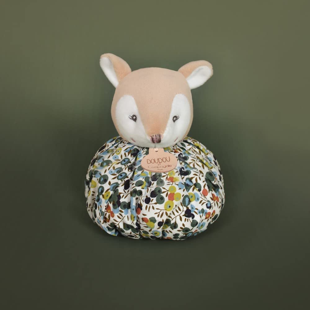 doudou-et-compagnie-les-petits-fut-s-doudou-boule-faon-fauve-25cm image 6