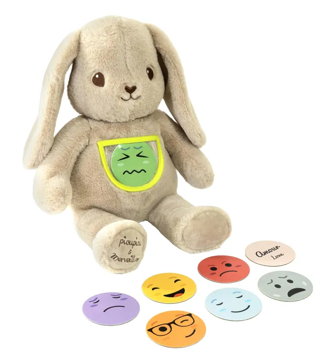pioupiou-merveilles-marcel-des-emotions-peluche-40-cm-cartes image 1