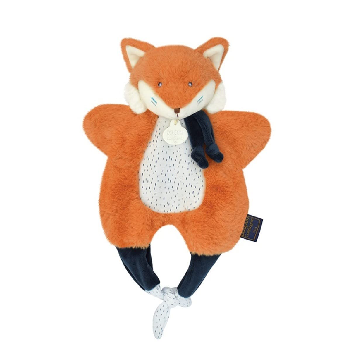 doudou-et-compagnie-petits-fut-s-dc3828-sac-renard-orange-30-cm image 2