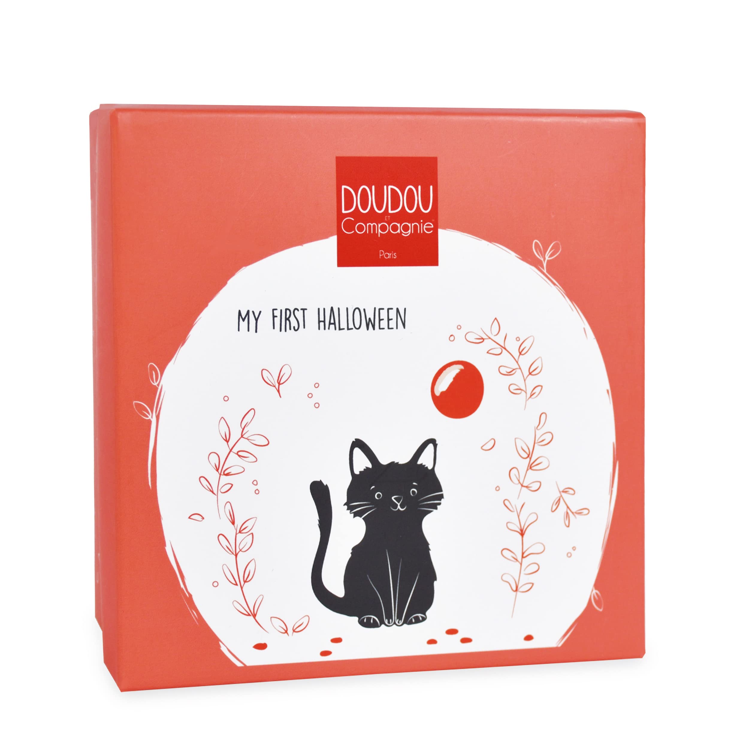 doudou-et-compagnie-chaussons-b-b-chat-noir-0-6-mois-dc3891 image 3