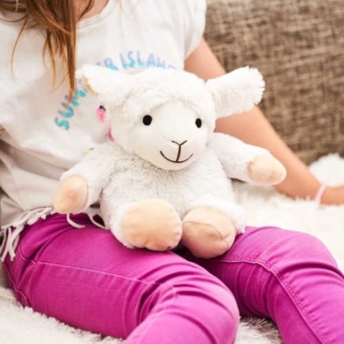 pelucho-peluches-bouillottes-mouton-blanc-bouillotte-peluche-bl-lavande image 8