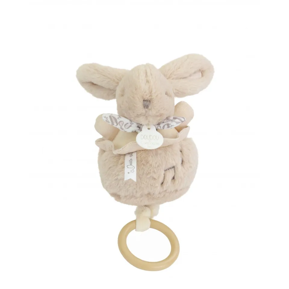 doudou-et-compagnie-bo-te-musique-dc4370-peluche-lapin-beige image 1