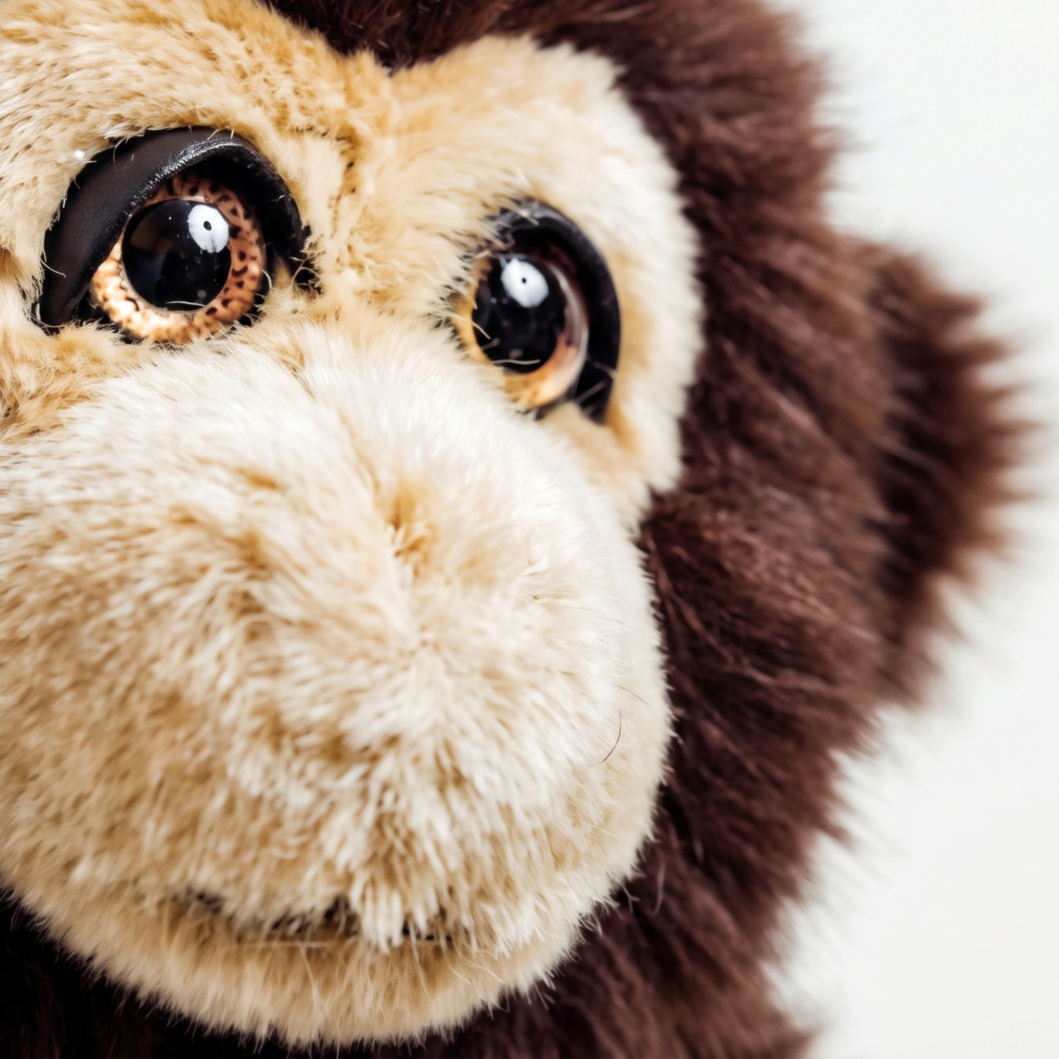 la-pelucherie-jungle-singe-marcel-marron-peluche-petit-35-cm image 4
