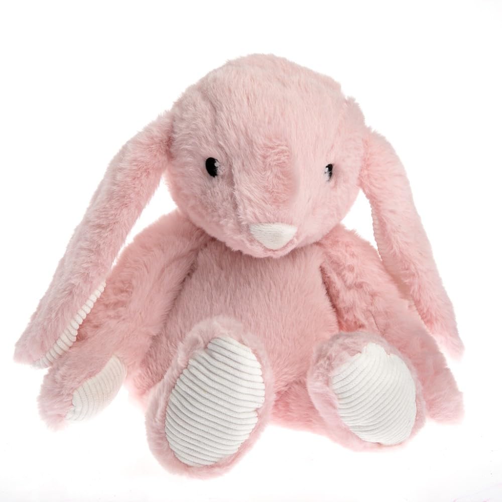 pelucho-peluches-bouillottes-lapin-rose-peluche-bouillotte-lavande image 1