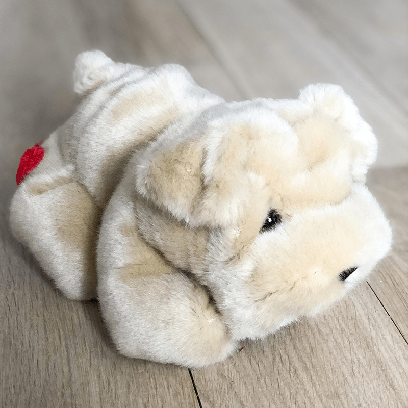 la-pelucherie-hector-mini-rockeur-chien-peluche-c-ur-tatou image 4