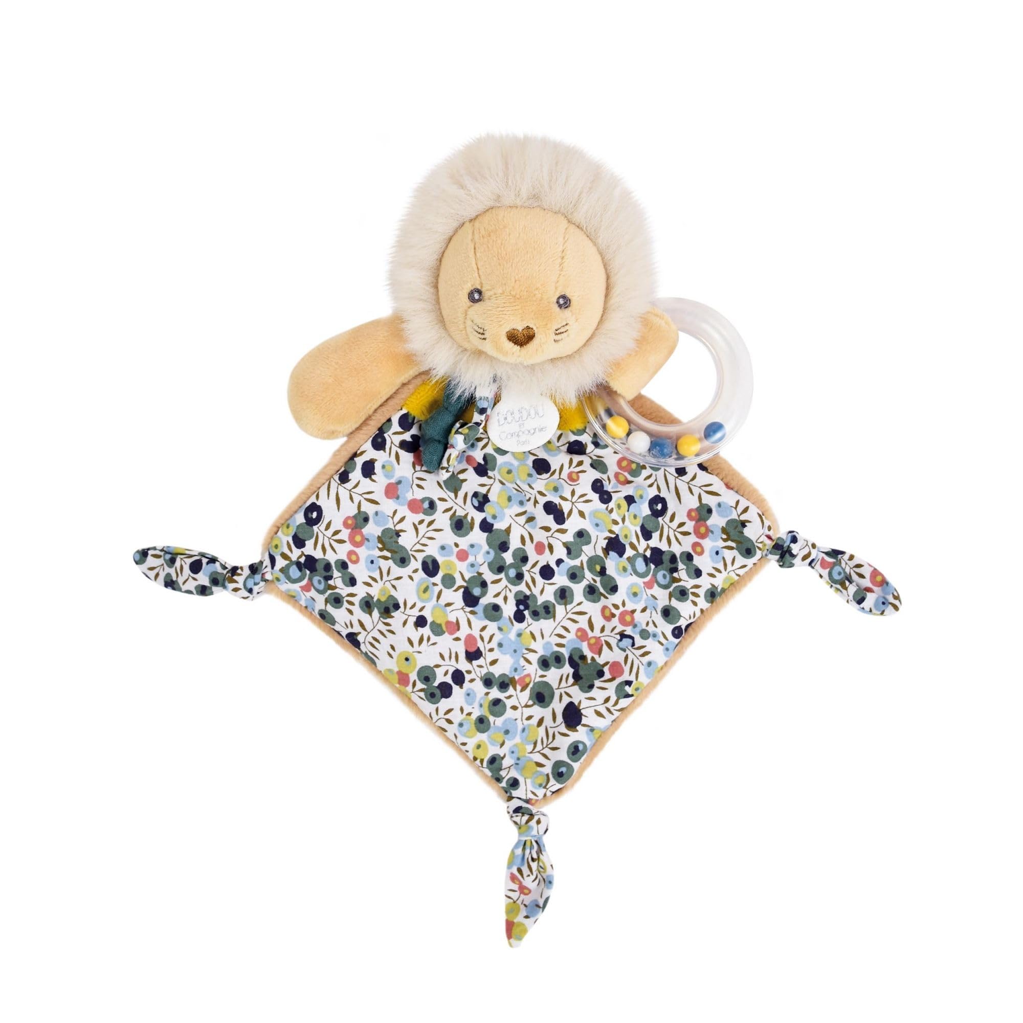 doudou-et-compagnie-boh-aime-pantin-lion-doudou-beige image 8