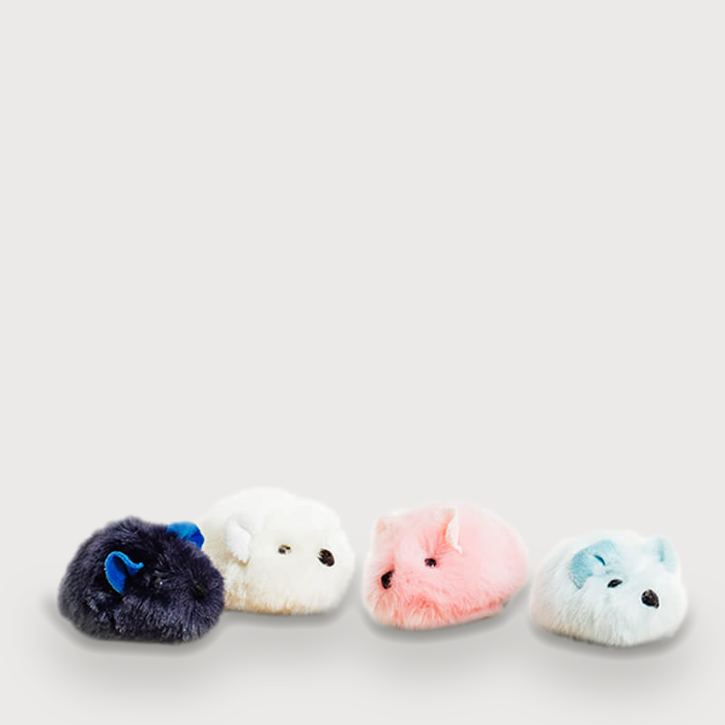 la-pelucherie-souris-lucie-mini-peluche-10-cm-blanche-naissance image 1
