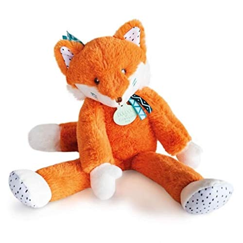 doudou-et-compagnie-tiwipi-renard-roux-doudou-30-cm-bo-te-cadeau image 2