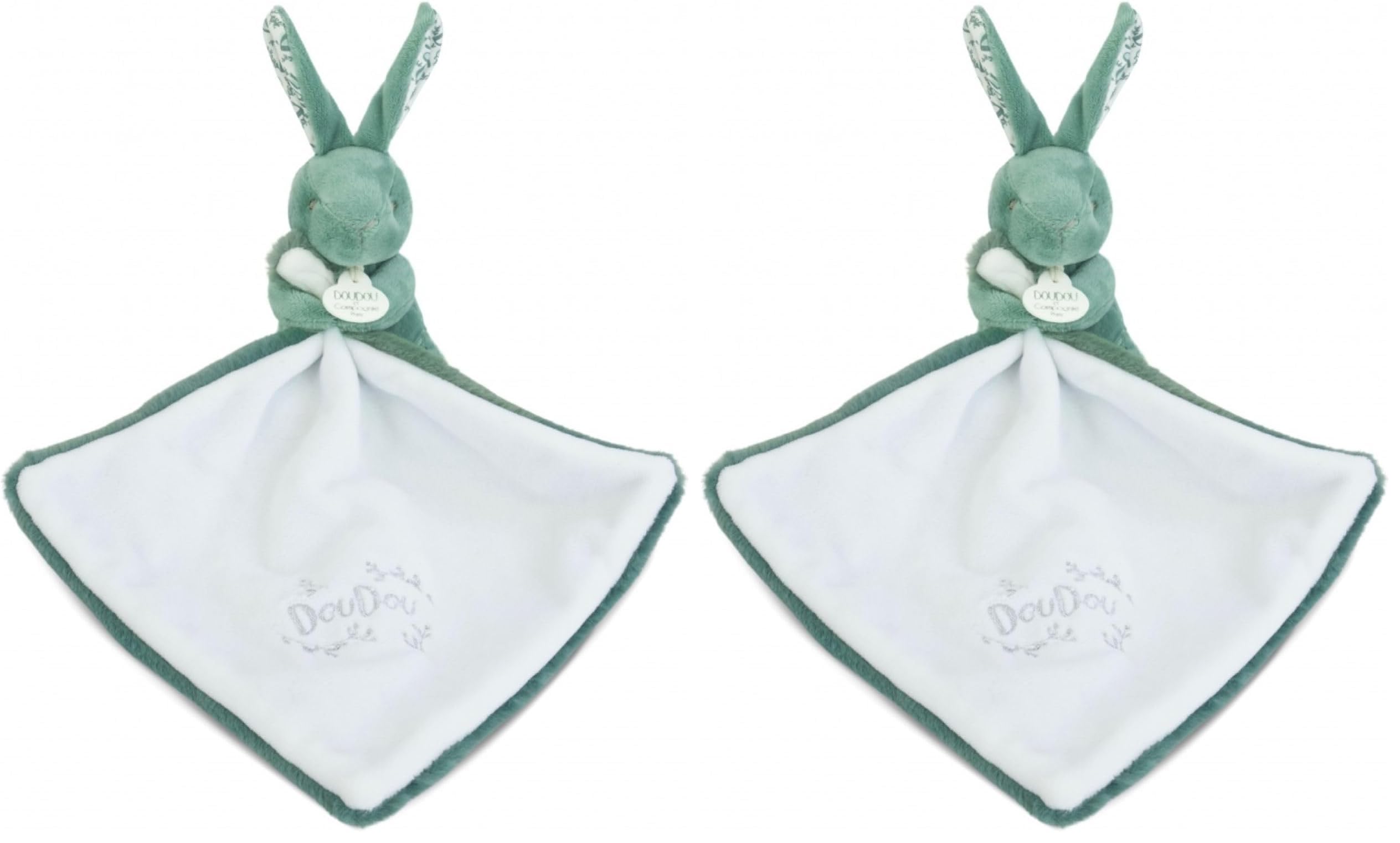 doudou-et-compagnie-lapin-doudou-plat-blanc-30-cm-foulard image 6